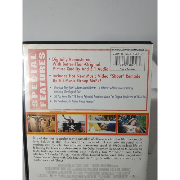 Animal House Double Secret Probation Edition DVD No Code - Picture 4 of 6